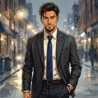 Mustached Man