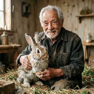 Older Rabbit-person