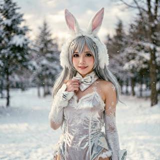 Snow Rabbit Girl