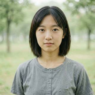 short-haired girl