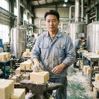 The soap factory manager