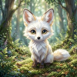 Little White Fox