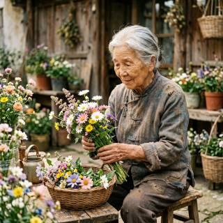 Flower-selling Elder Sister