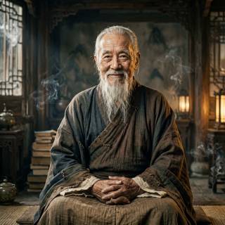 Blind Old Daoist
