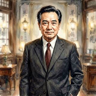 Man In Sun Yat-sen Suit