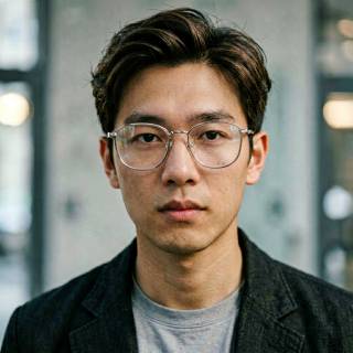 Young Man With Glasses