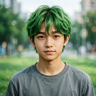 Green-haired Boy