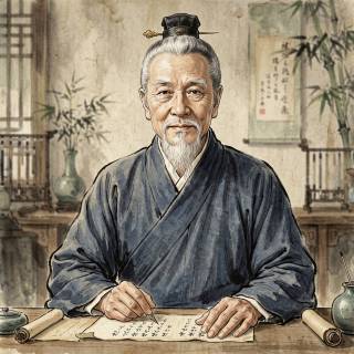 Luo Mingzhong's Father