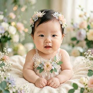 Delicate Flower Baby