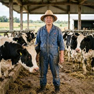 Cattle Farm Worker