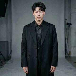 Black-clad Man