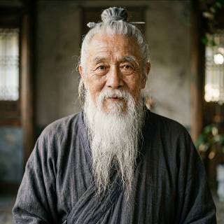 White-Bearded Old Man