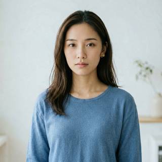 Woman In Blue