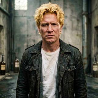 Blond thug