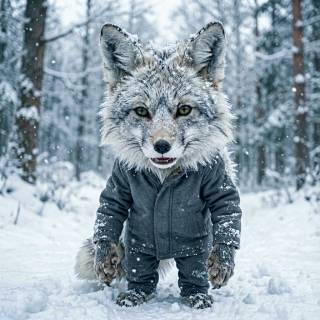 Snow Fox Boy