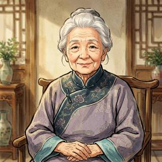 Luo Mingzhong's Grandmother