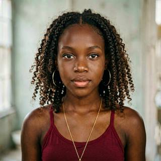 Dark-Skinned Girl