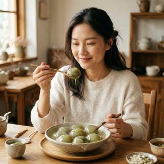 Sesame Tangyuan