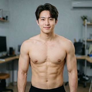 Shirtless Male Streamer