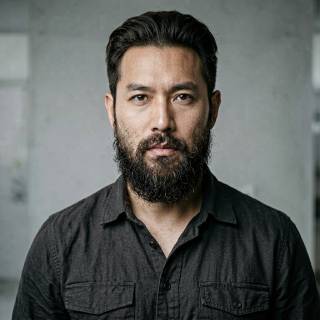 bearded man