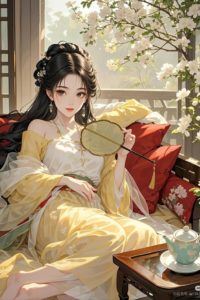 Icon of Precious Consort Only Wants to Be a Salted Fish Every Day