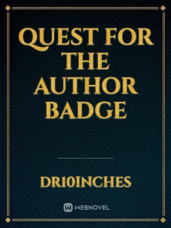Icon of Quest For The Author Badge