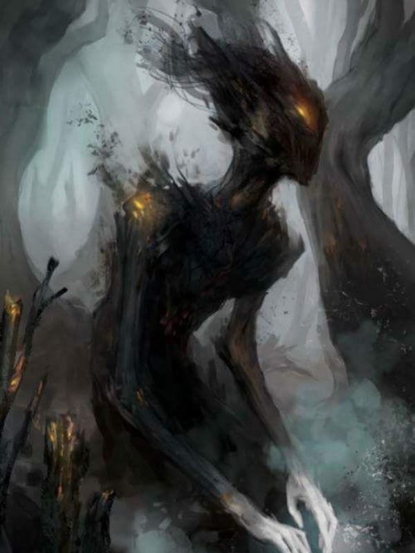 Icon of Primordial Darkness Heretic Art