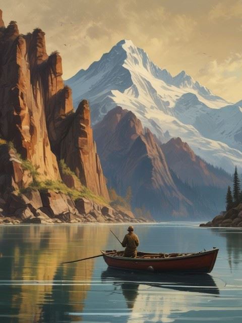 Icon of Taoist laid-back life
