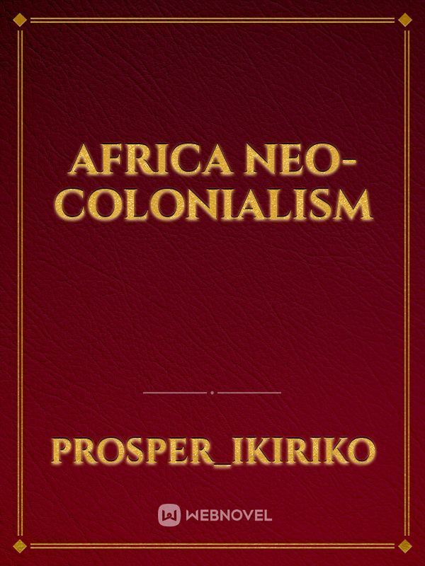 Icon of AFRICA NEO-COLONIALISM