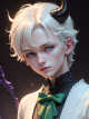 Icon of Slytherin devil