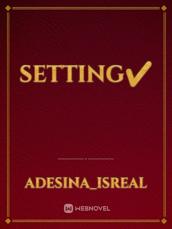 Icon of Setting✅