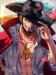 Icon of Naruto: Mihawk Template