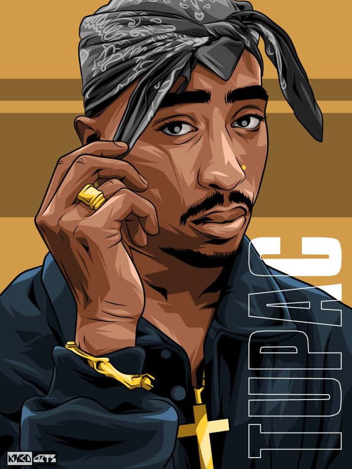 Icon of 2pac: greatest rapper live