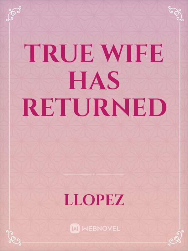 Icon of True Wife Has Returned