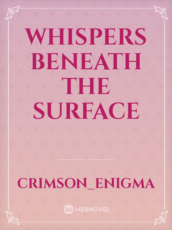 Icon of Whispers Beneath the Surface