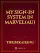 Icon of My Sign-in system in Marvel(AU)