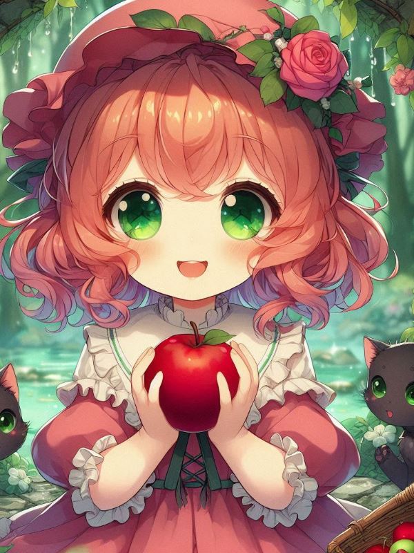 Icon of The Apple Grotto Nymph (Dungeon Core Fairy Tale)