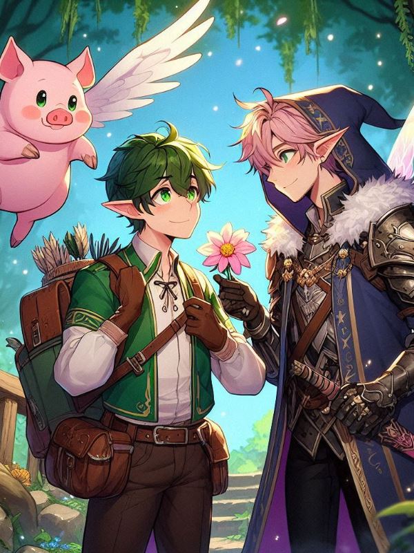 Icon of The SSS Rank Adventurer Duo Adventures: The Gnome and the Fairy (BL)