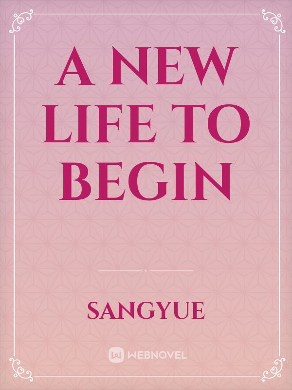 Icon of a new life to begin