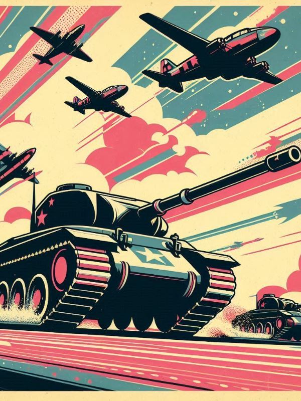 Icon of Explosive Soldier: I Will Dominate the World at the End of the World