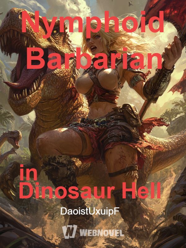 Icon of Nymphoid Barbarian in Dinosaur Hell