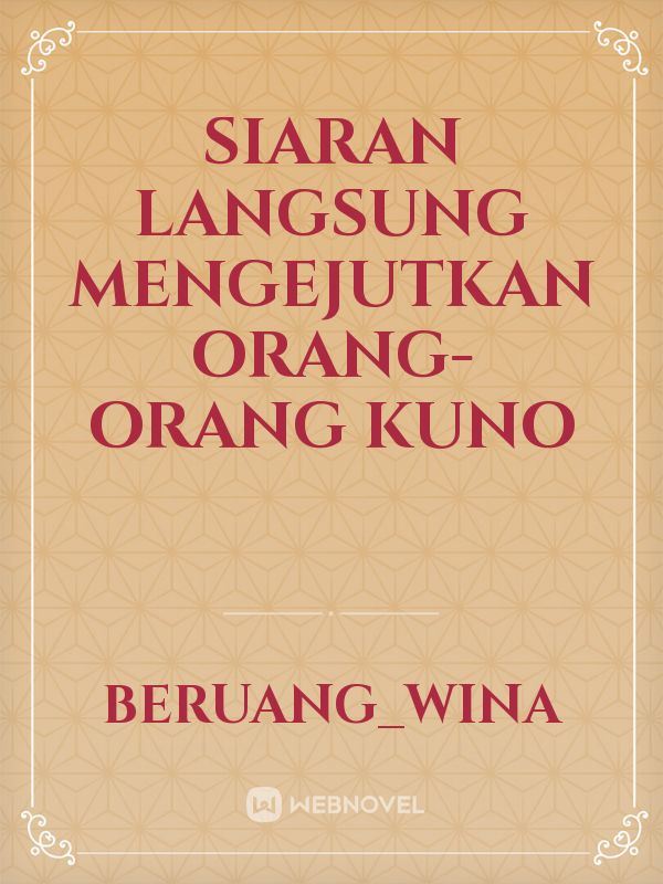 Icon of Siaran langsung mengejutkan orang-orang kuno