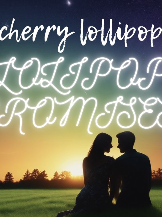 Cherry lollipop