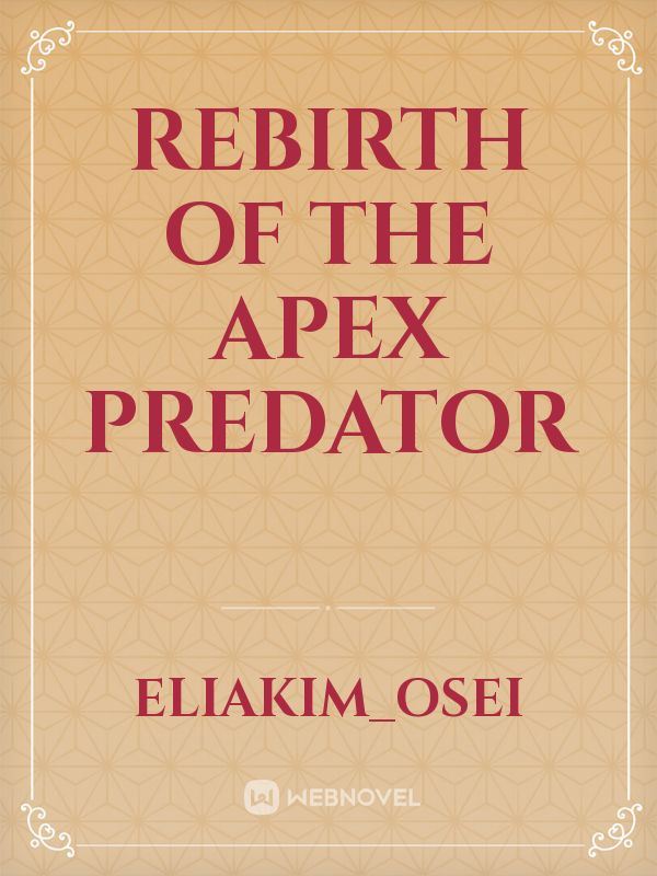 Icon of rebirth of the apex predator