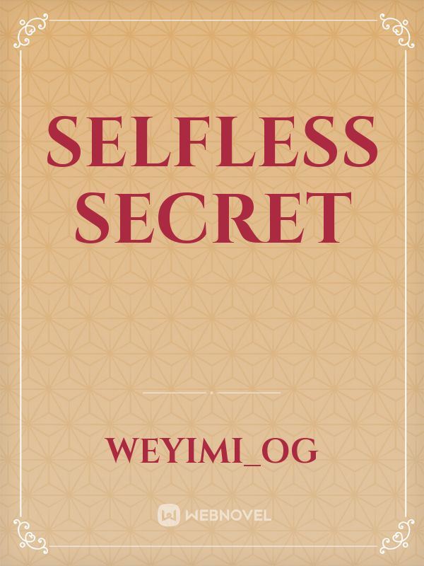 Icon of Selfless Secret