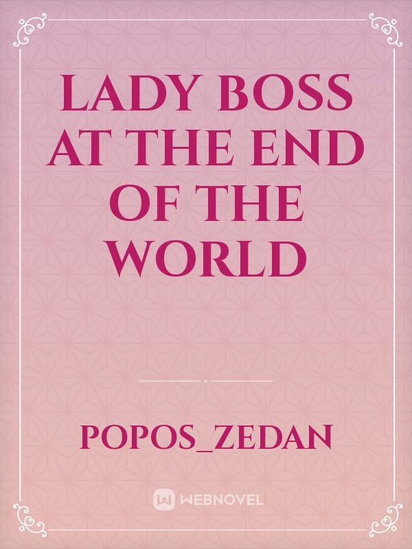 Icon of Lady boss at the end of the world