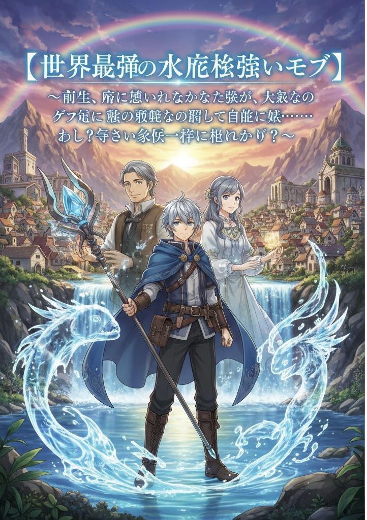 Icon of The World's Strongest Water Mage Mob Reincarnated into My Favorite Game, I Overturn Magic's Common Sense and Rise to the Top with My New Family