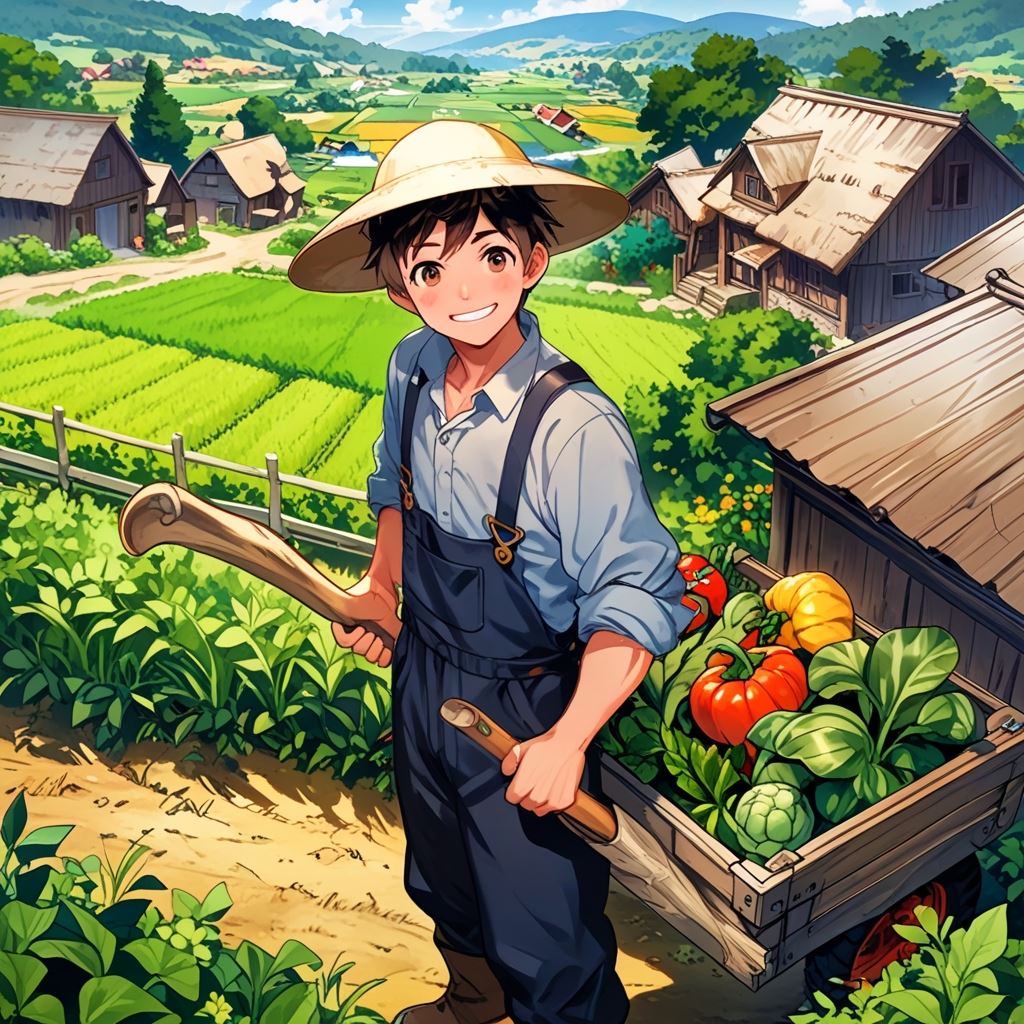 Icon of Reborn as a Farmer: Forget the Hero's Path, I'm Cultivating My Own Destiny!