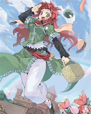 Icon of Hong Meiling Sleepwalks Through the Heavens