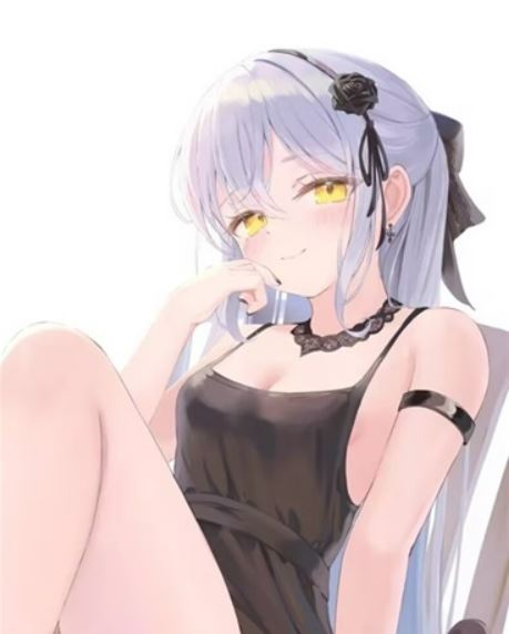 Icon of Becoming a Silver Dragon Princess in a Yuri World
